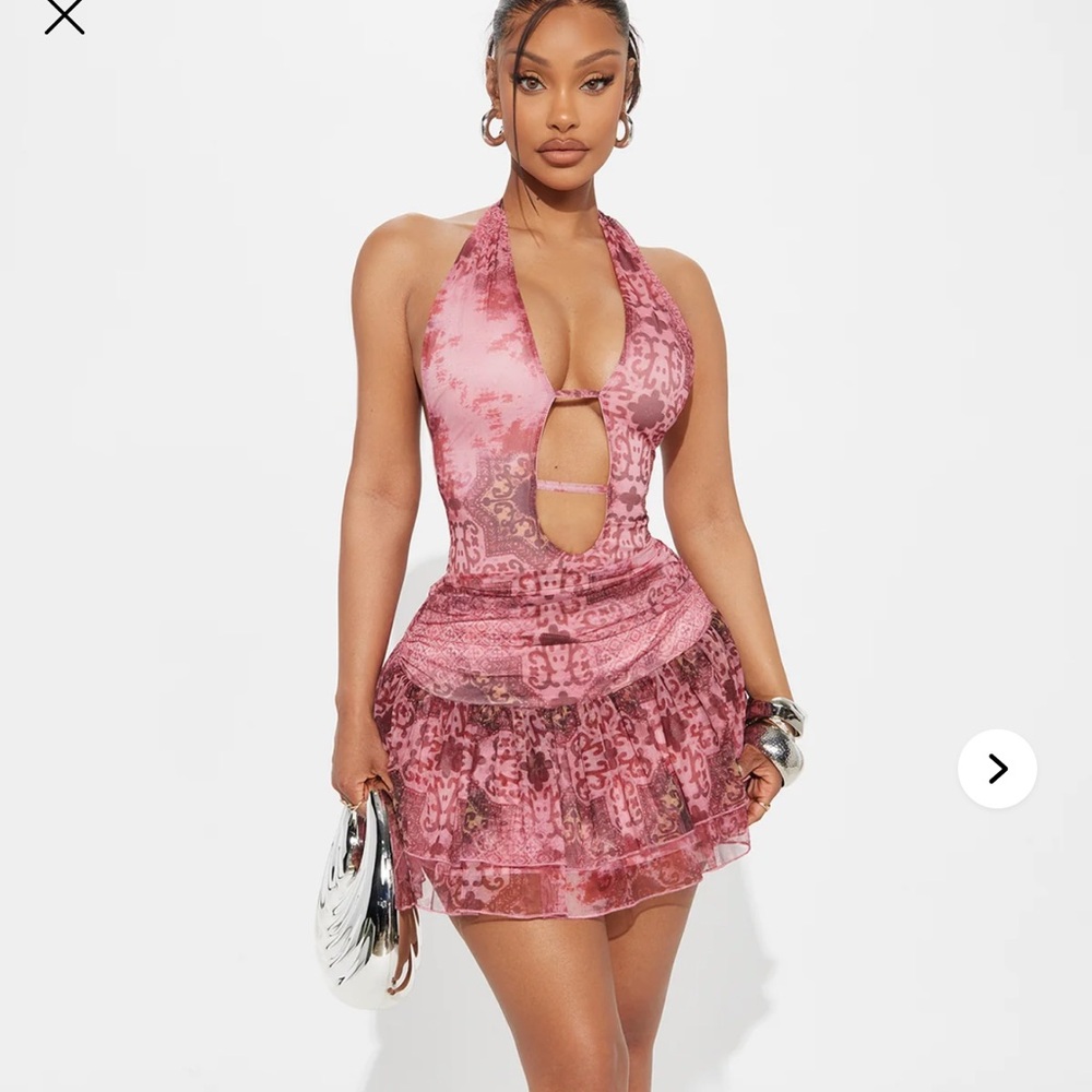 Sahara Tiered Ruffle Mini Dress